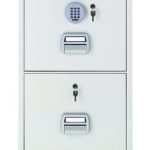 Locktech 2 Drawer Filing Cabinet SF680-2EKK