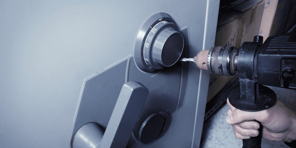 Open safe