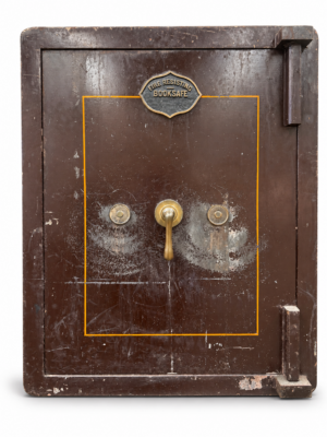 Antique Book Safe